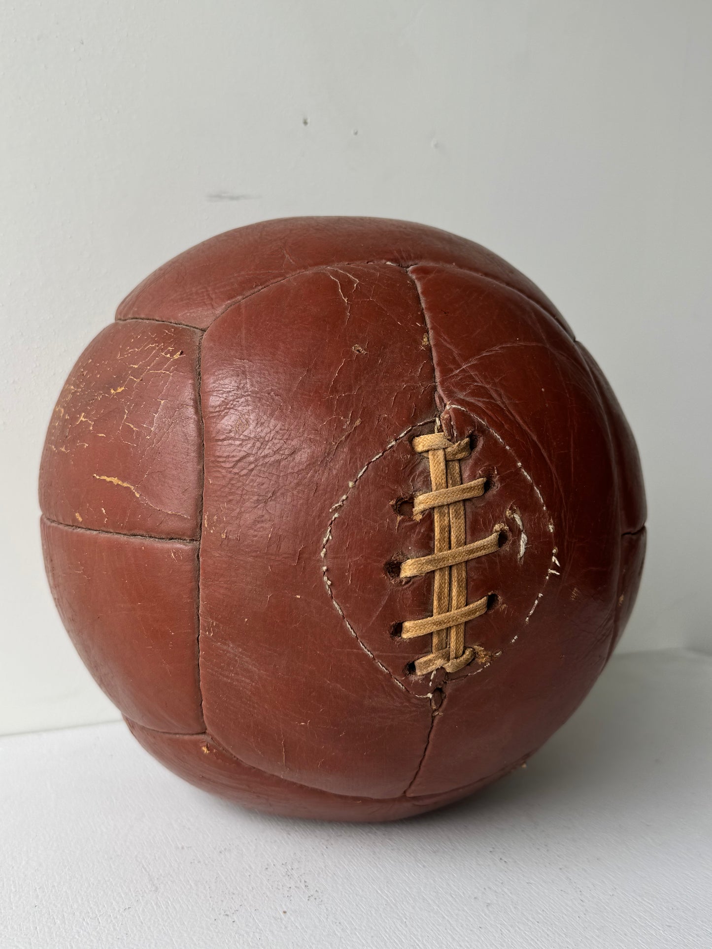 Leather Medicine Ball