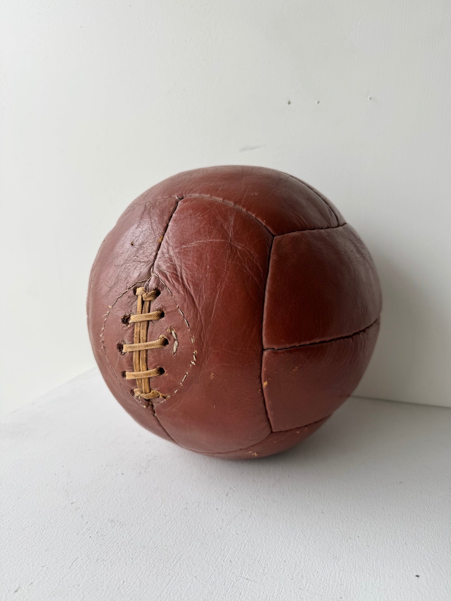 Leather Medicine Ball