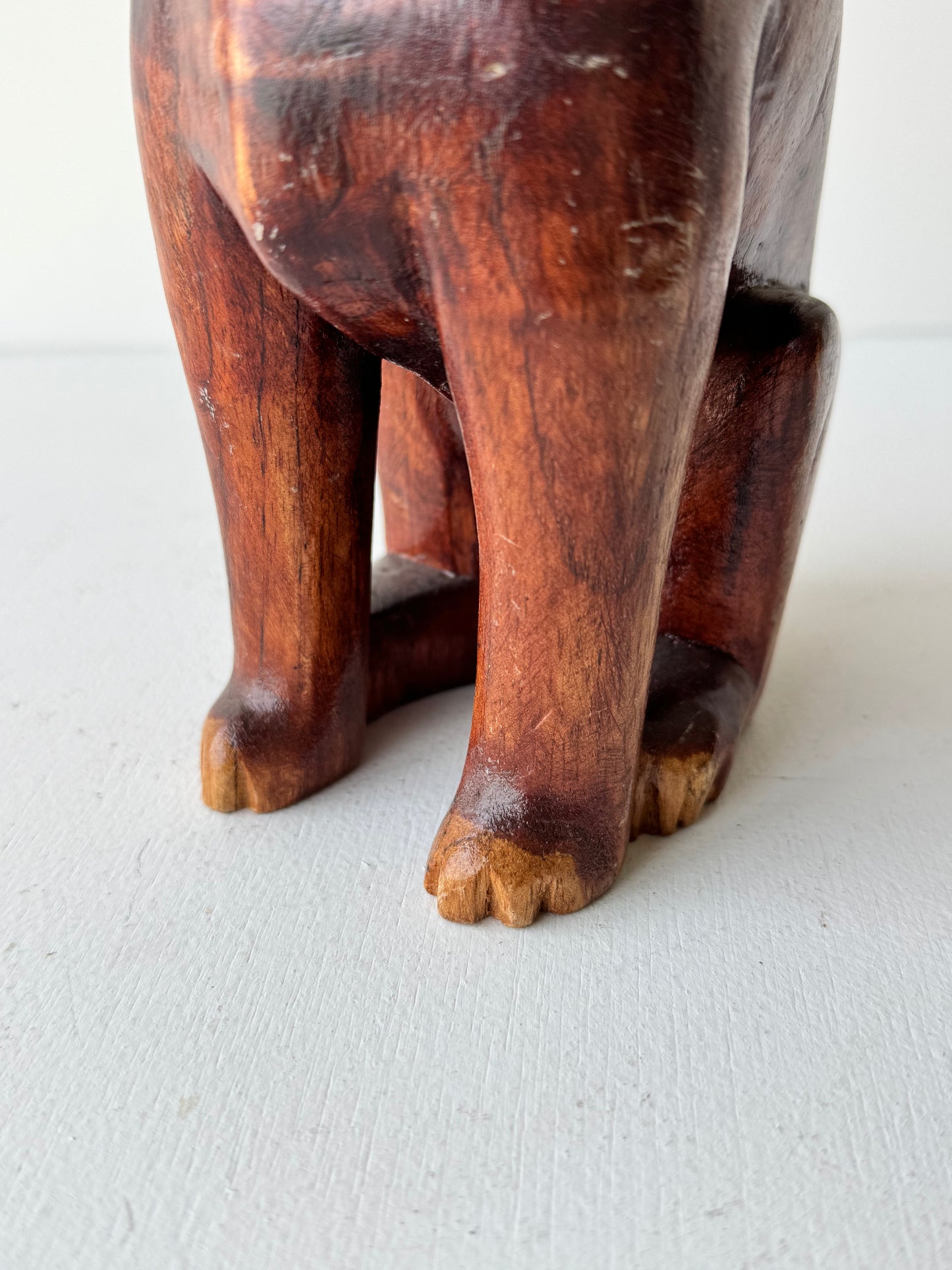 Carved Folk Art Dog