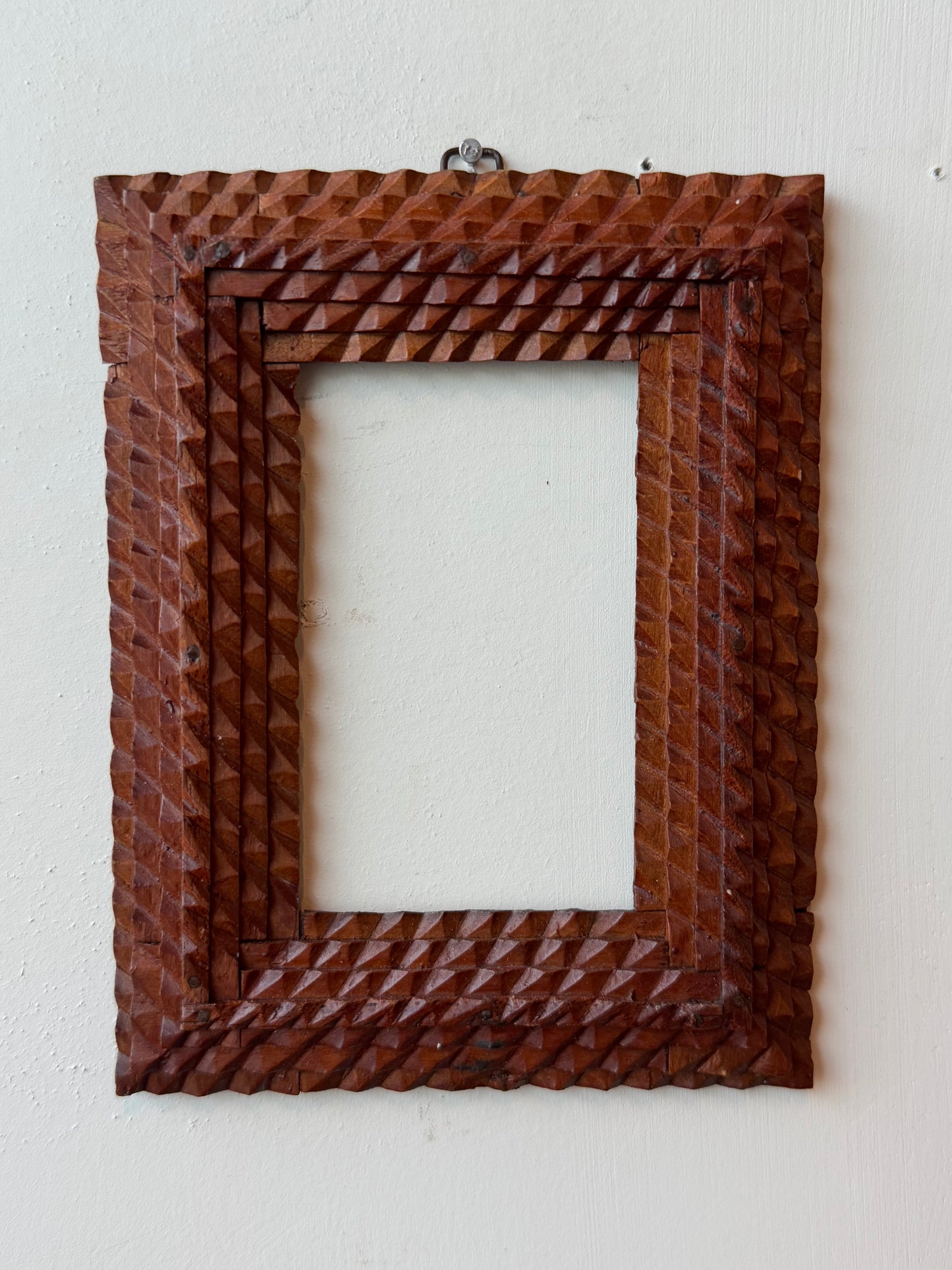Chip Carved Folk Frame