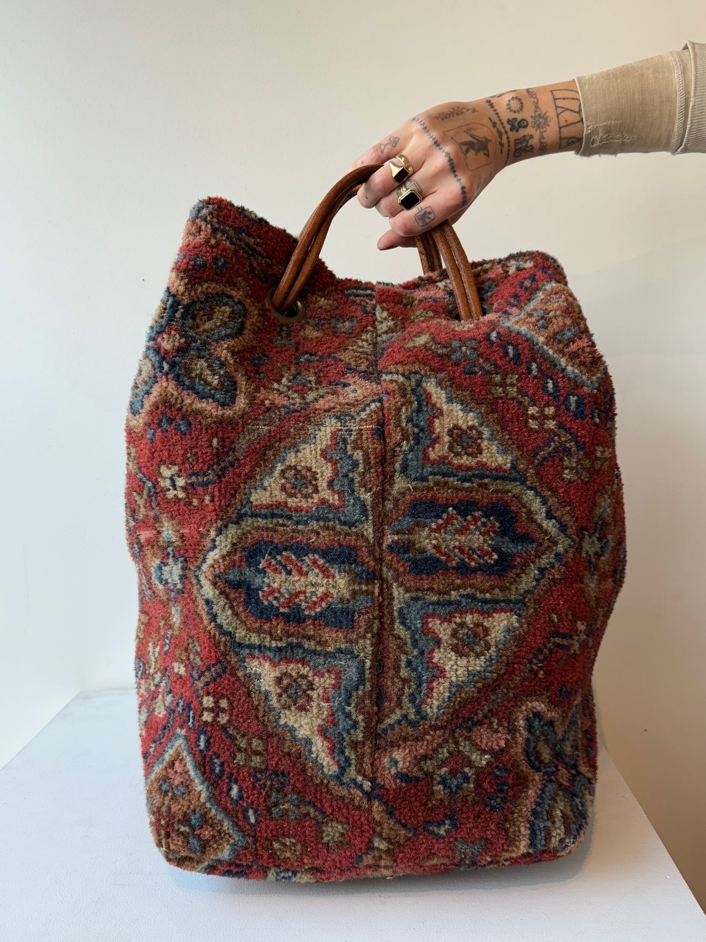 Homemade Carpet Bag