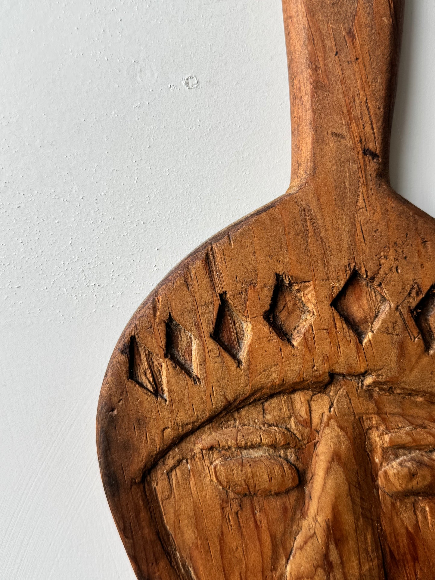 Carved Bellows with Face