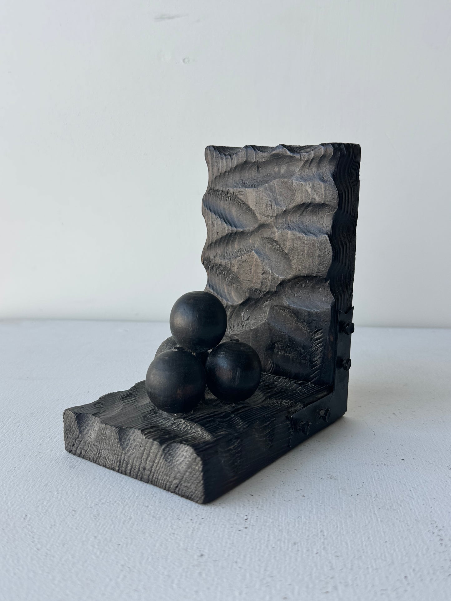 Pair of Carved Bookends