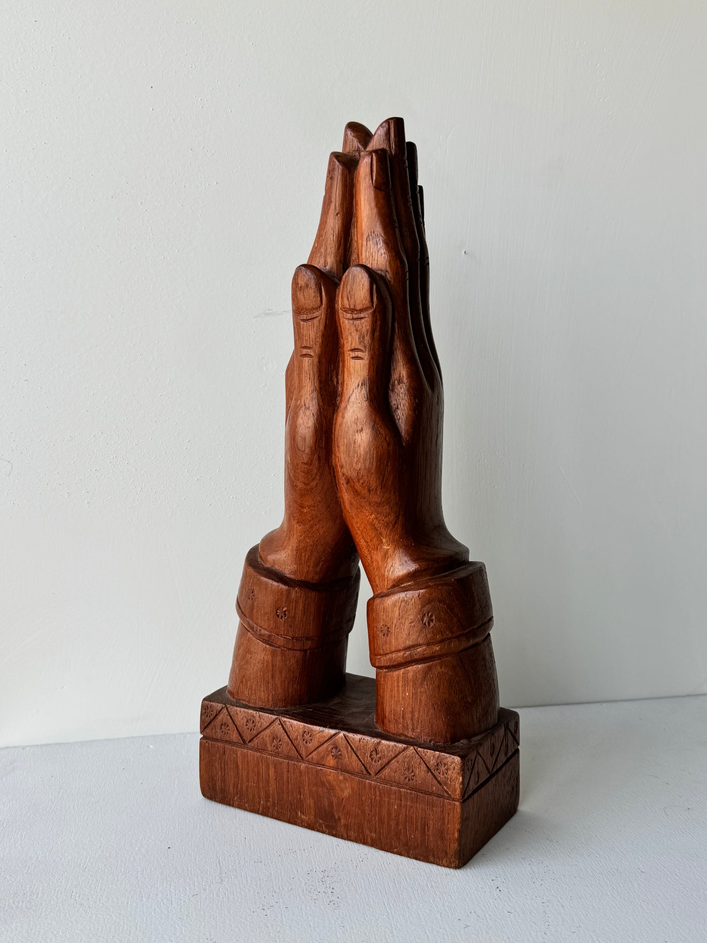 Carved Praying Hands