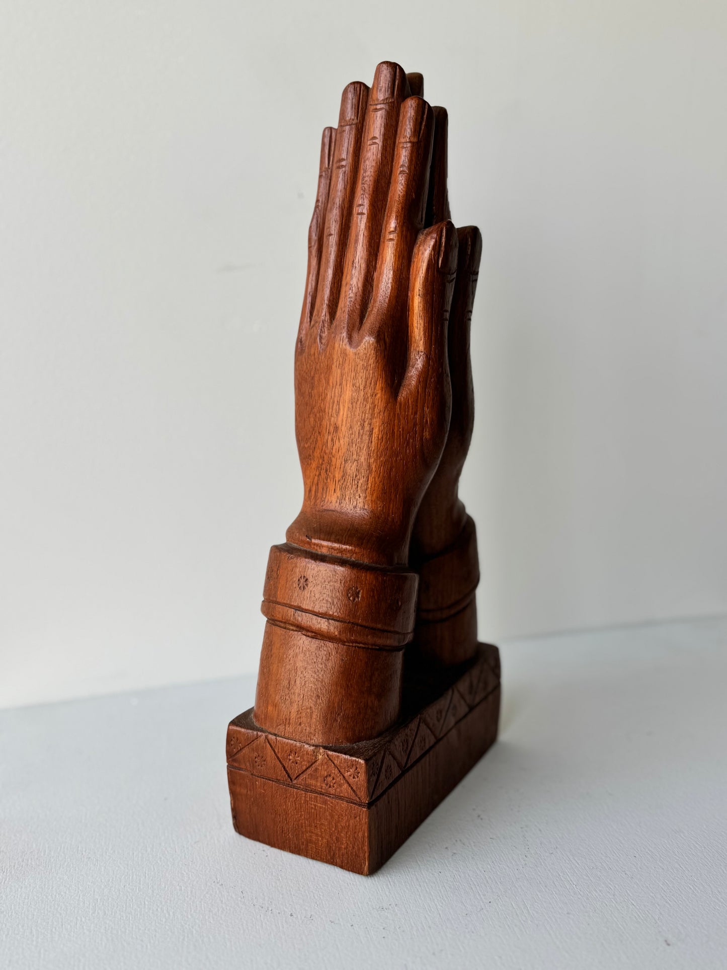 Carved Praying Hands