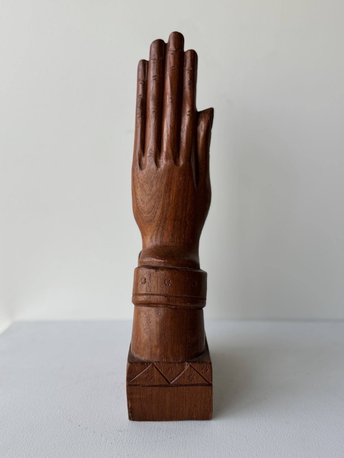 Carved Praying Hands