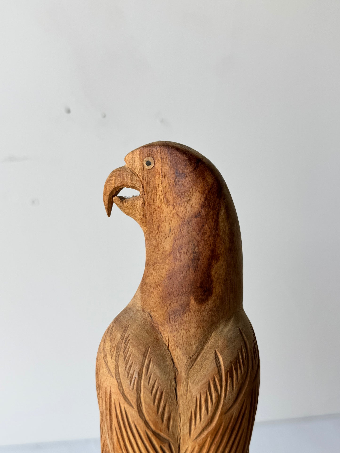 Finely Carved Parrot