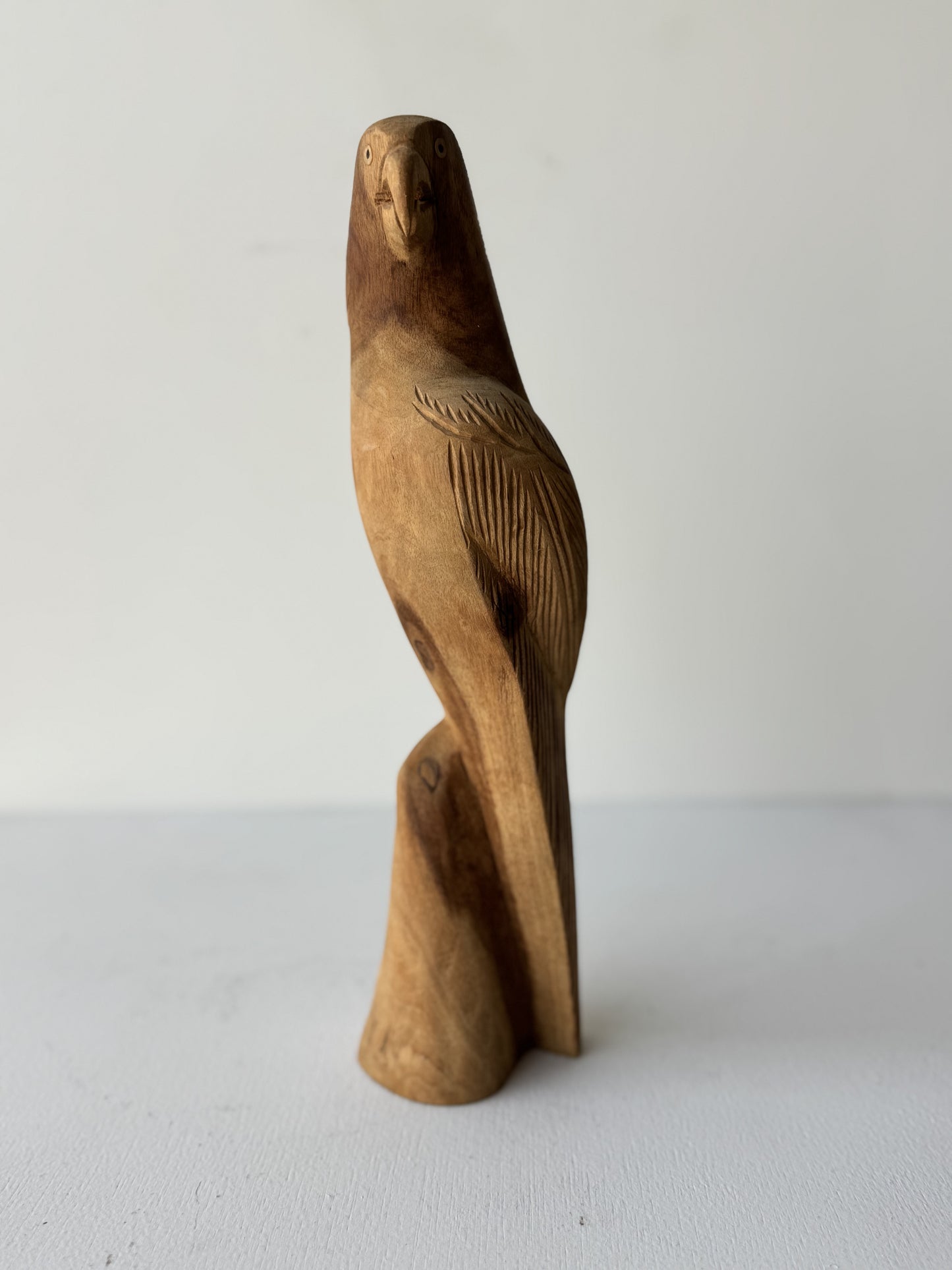 Finely Carved Parrot