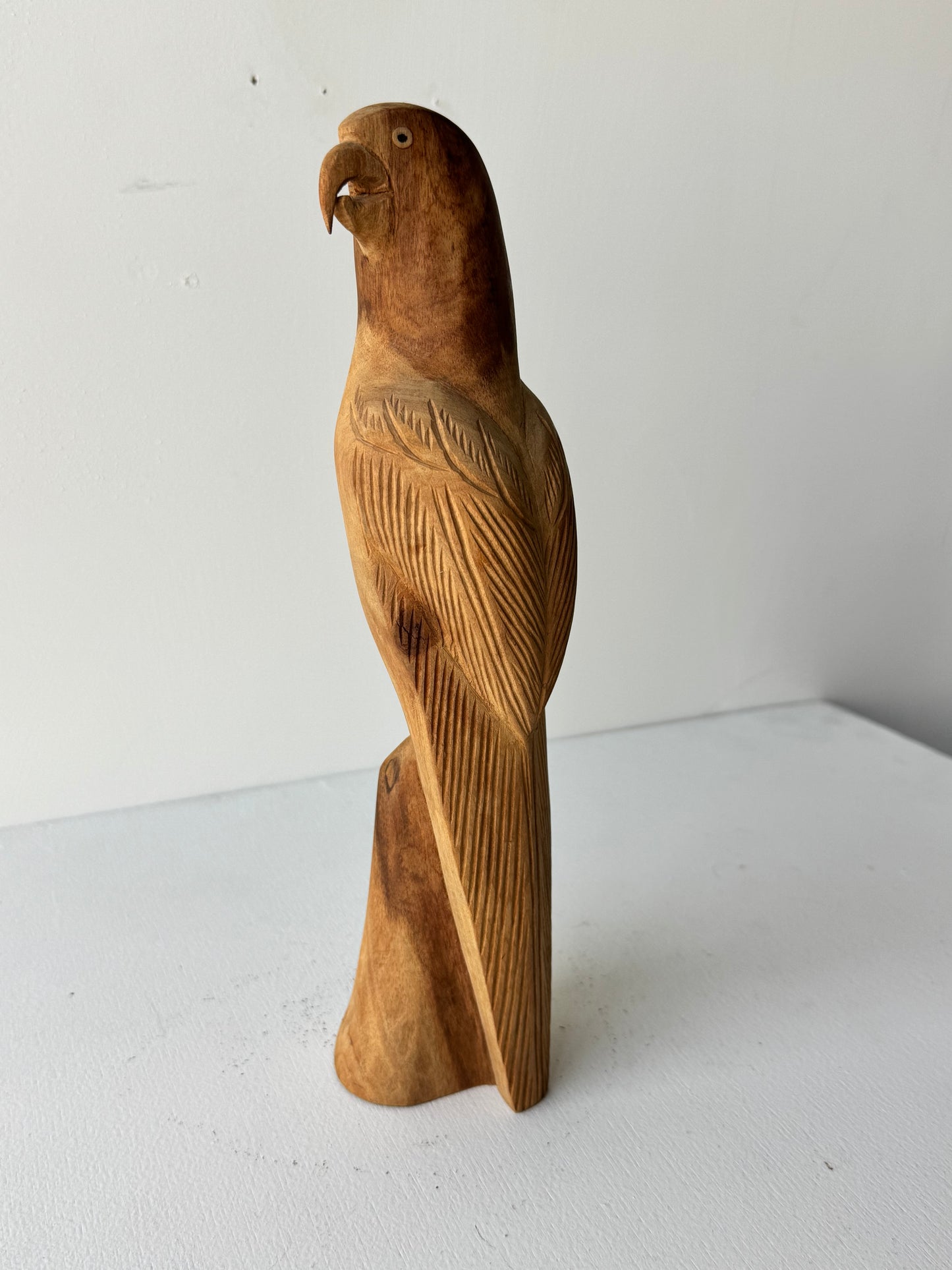 Finely Carved Parrot