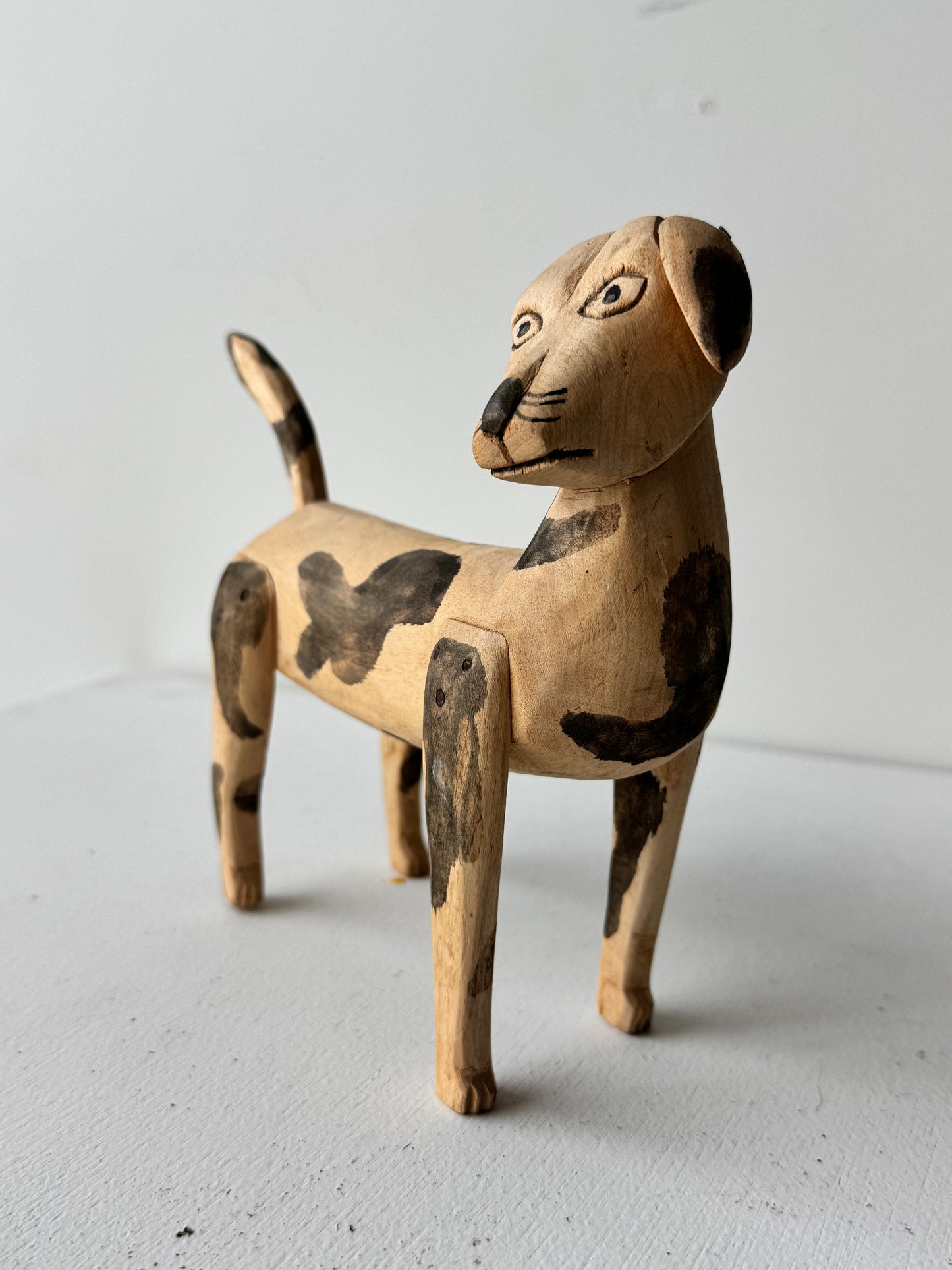 Oaxacan Wood Carved Puppy