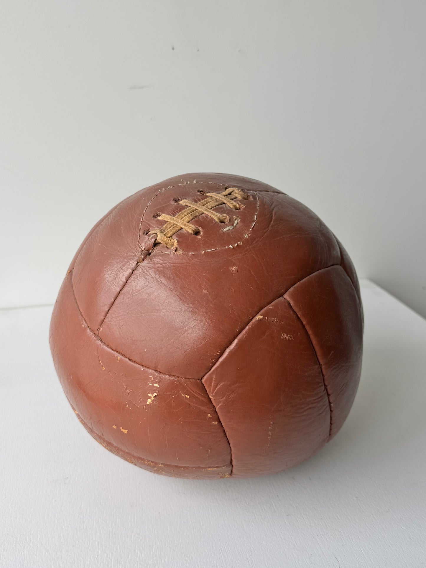 Leather Medicine Ball