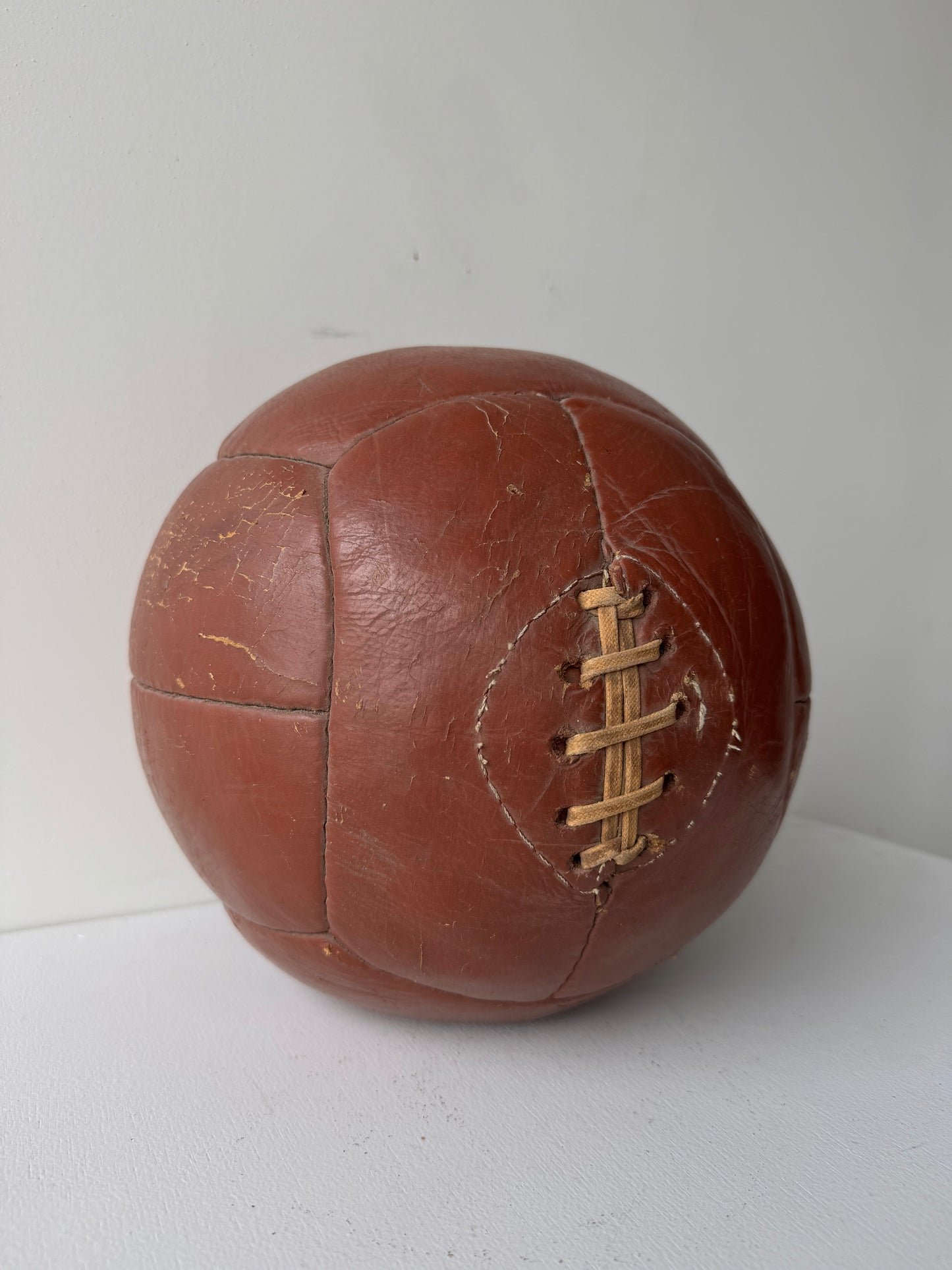 Leather Medicine Ball