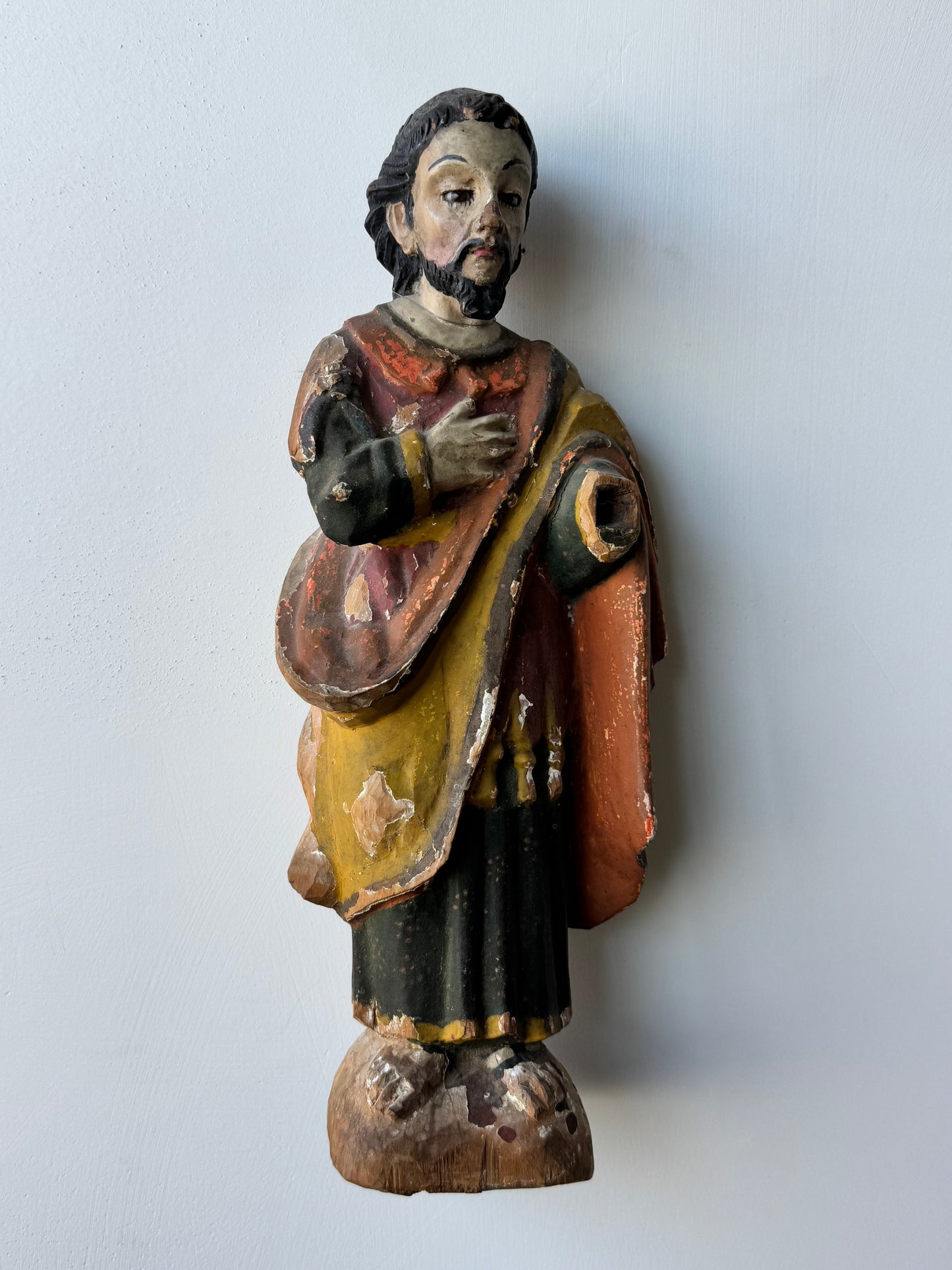 Painted Spanish Saint