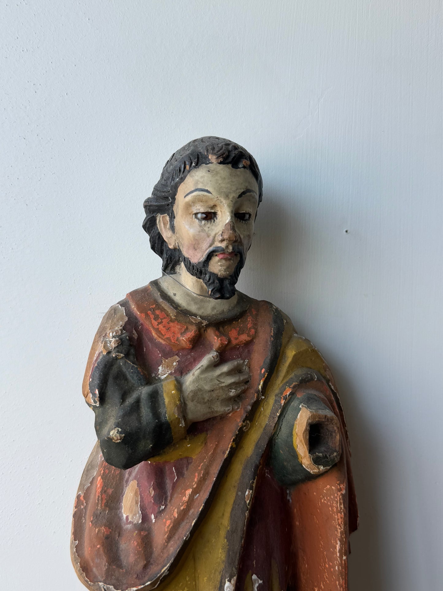 Painted Spanish Saint