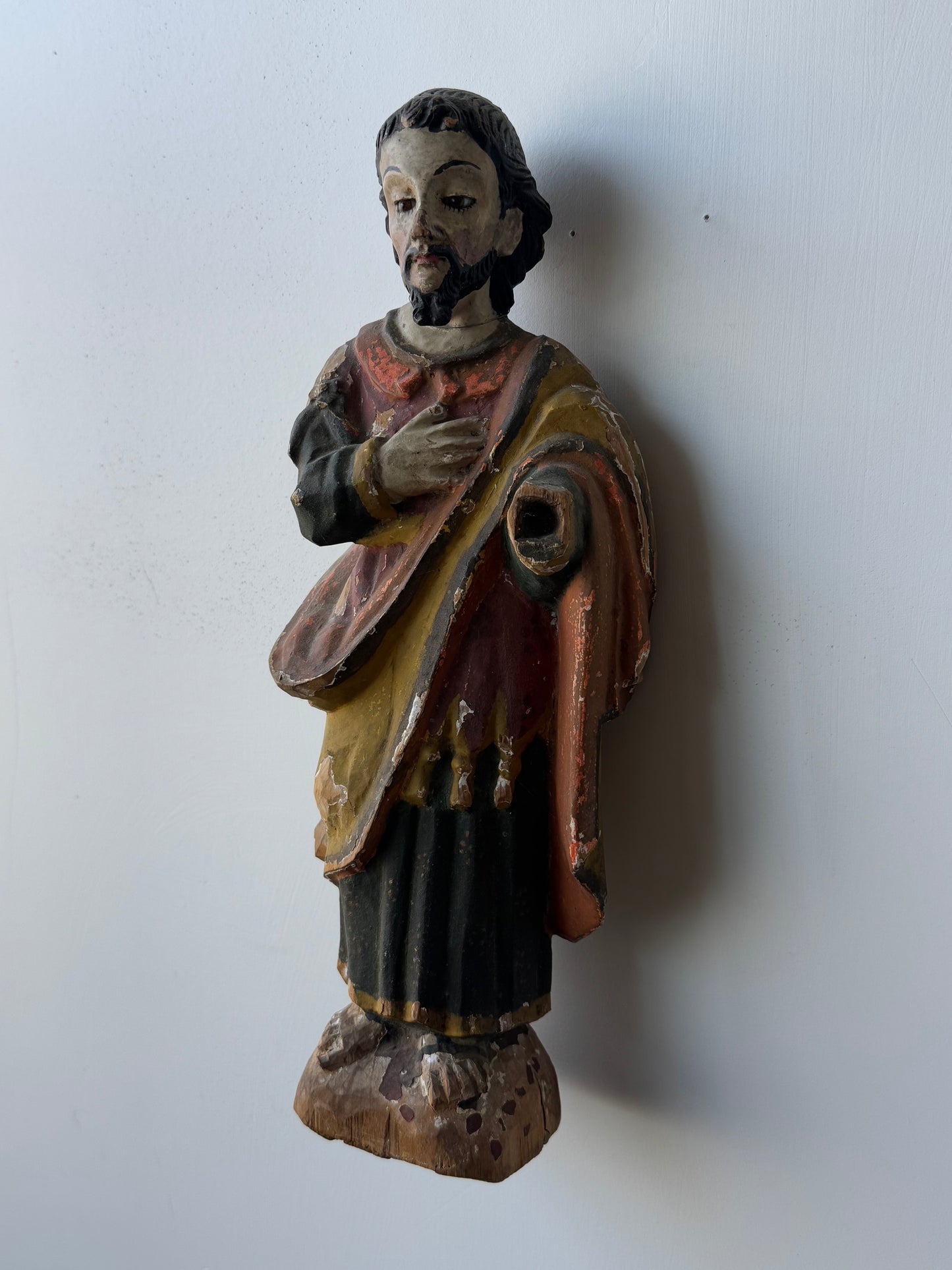 Painted Spanish Saint