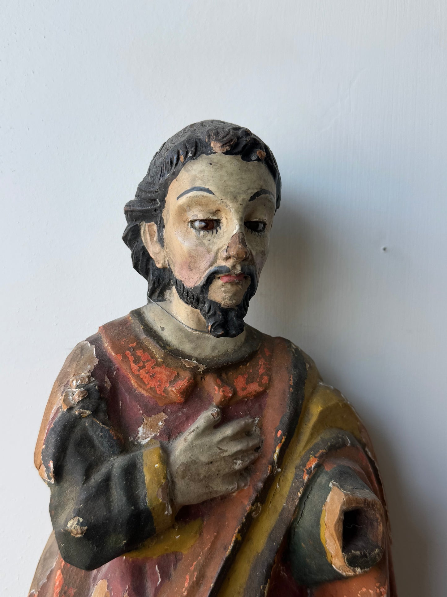Painted Spanish Saint