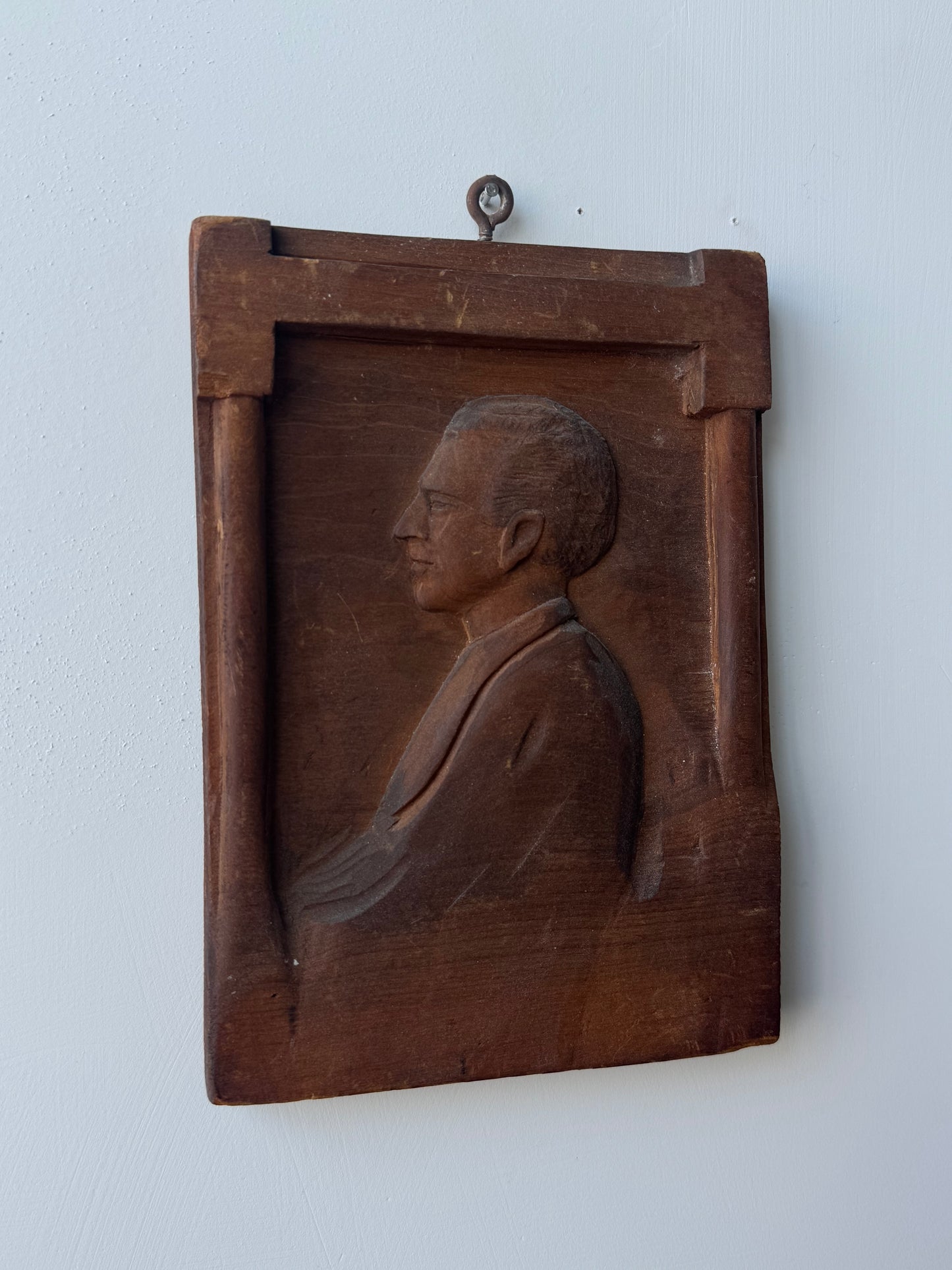 Portrait of a Man Between Two Columns