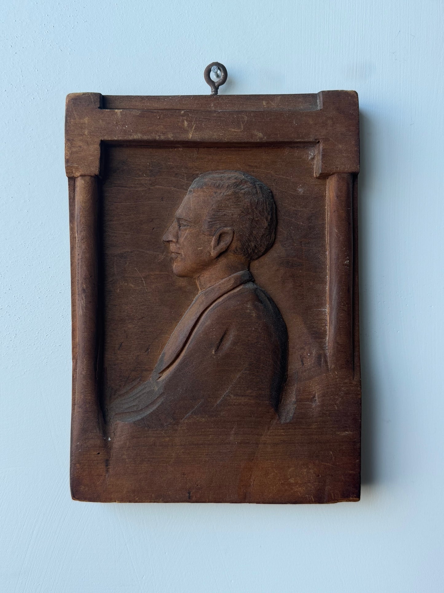 Portrait of a Man Between Two Columns