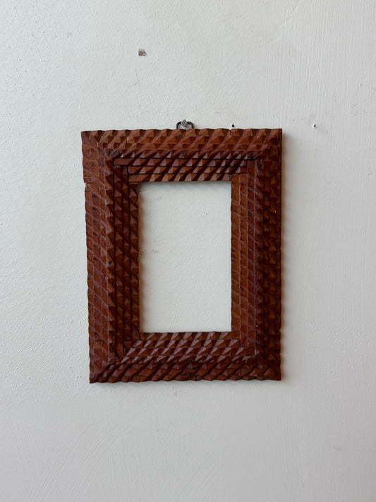 Chip Carved Folk Frame