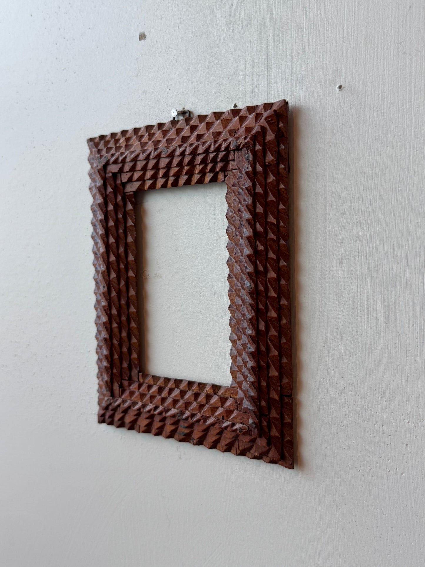 Chip Carved Folk Frame