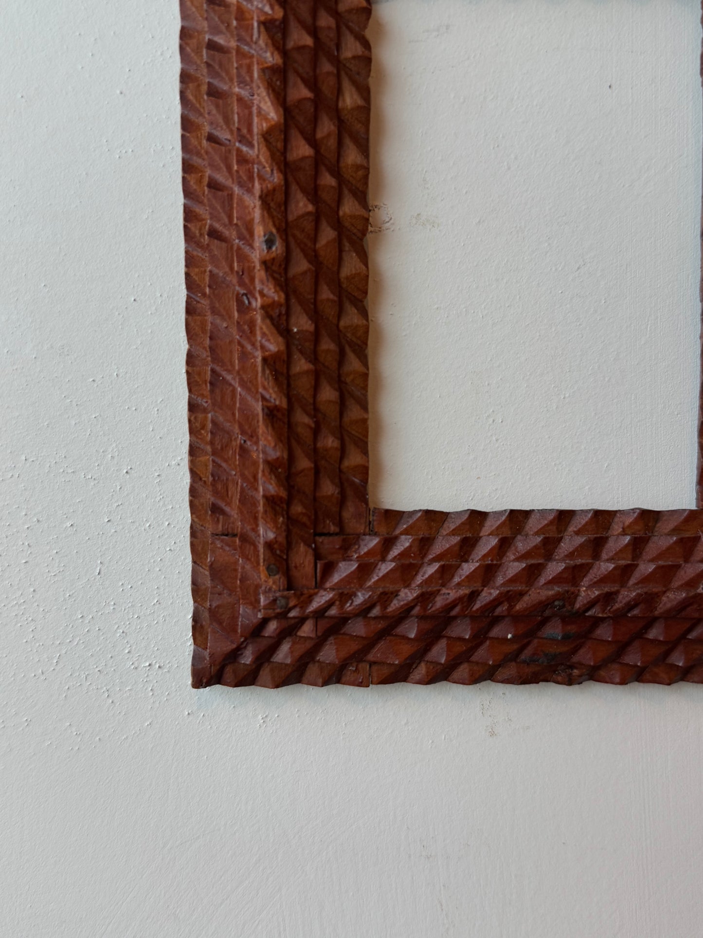 Chip Carved Folk Frame