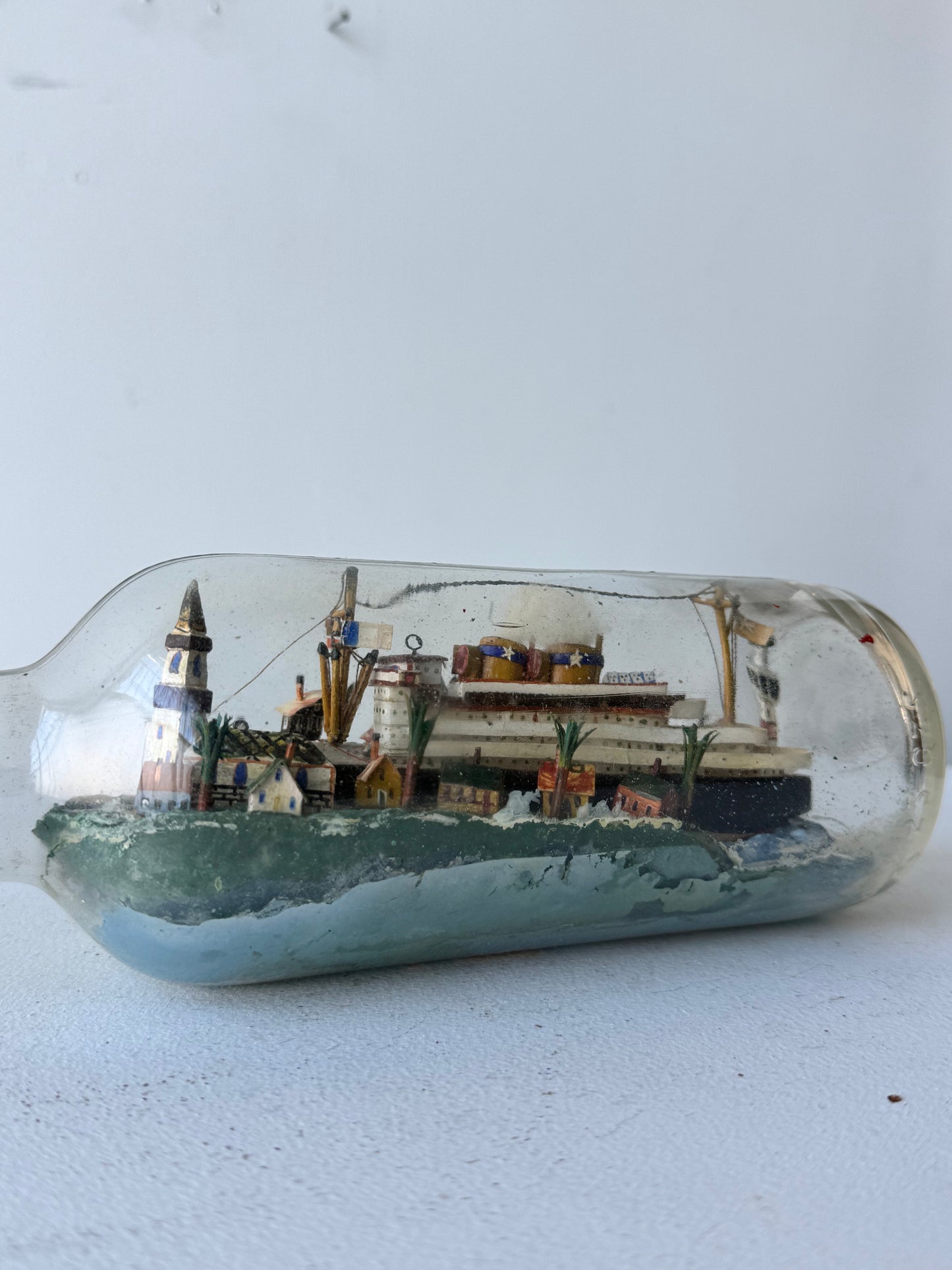 SS Cameronia Ship in Bottle
