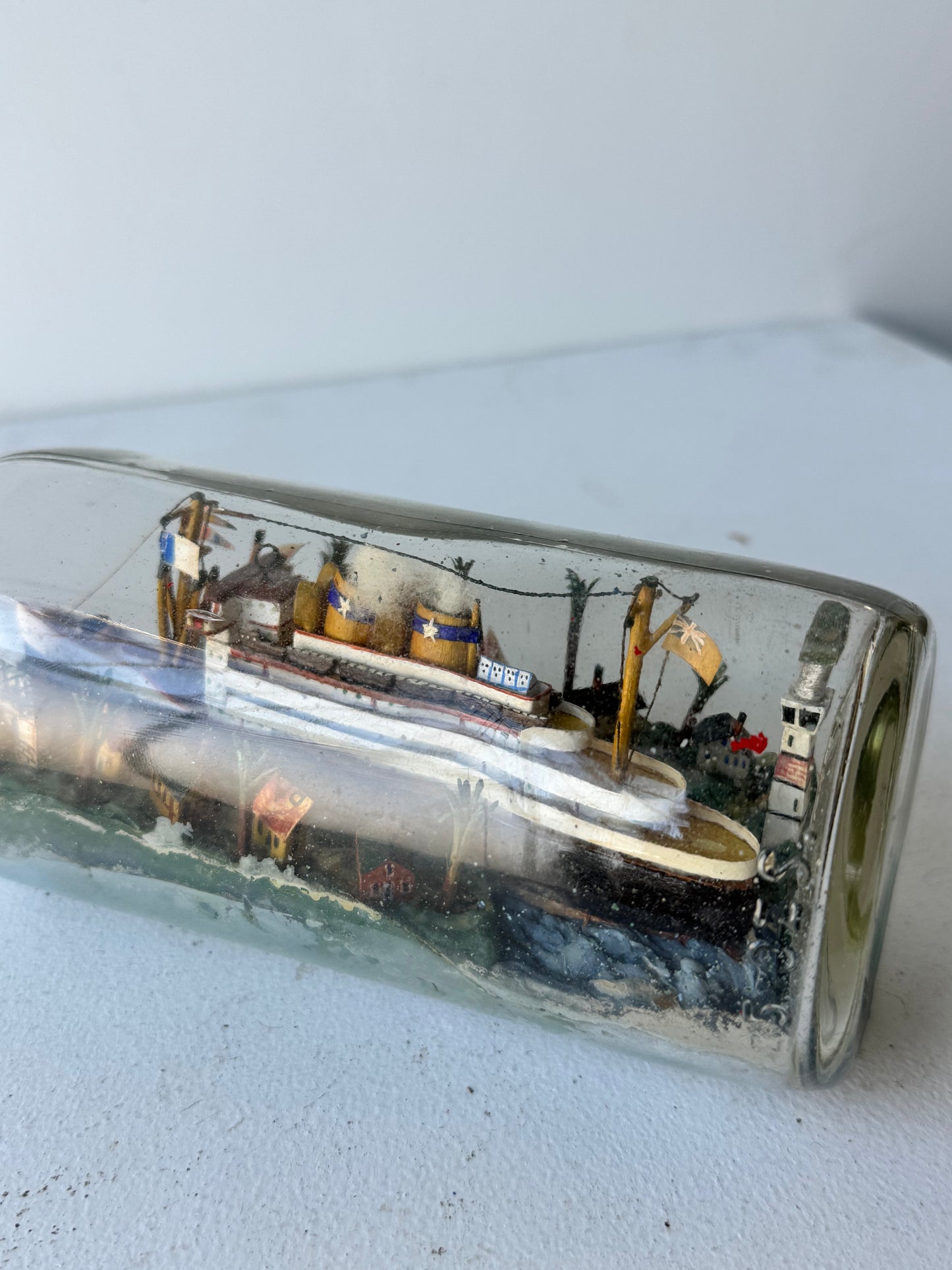 SS Cameronia Ship in Bottle