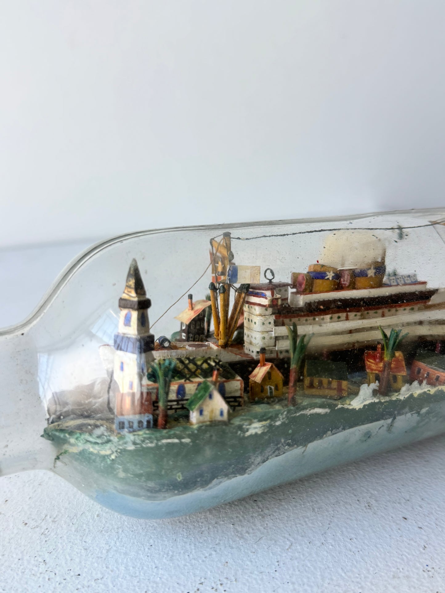 SS Cameronia Ship in Bottle