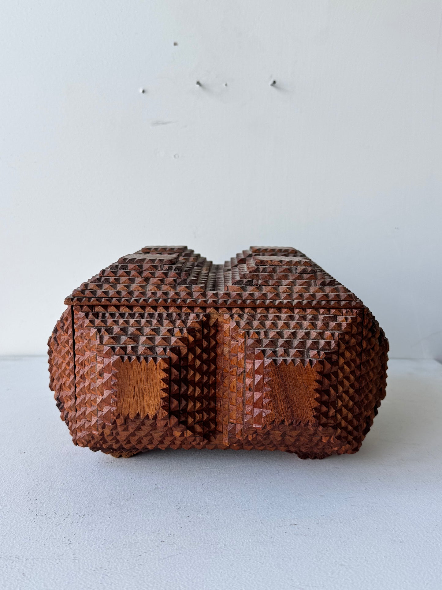 Eight Layered Chip Carved Box
