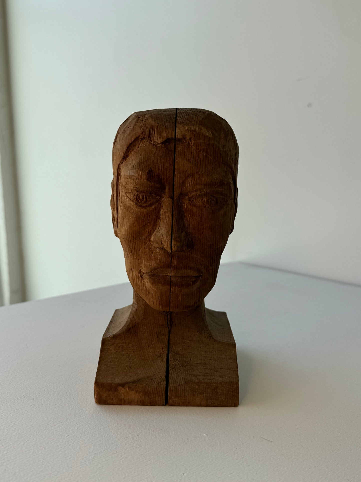 Carved Split Bust