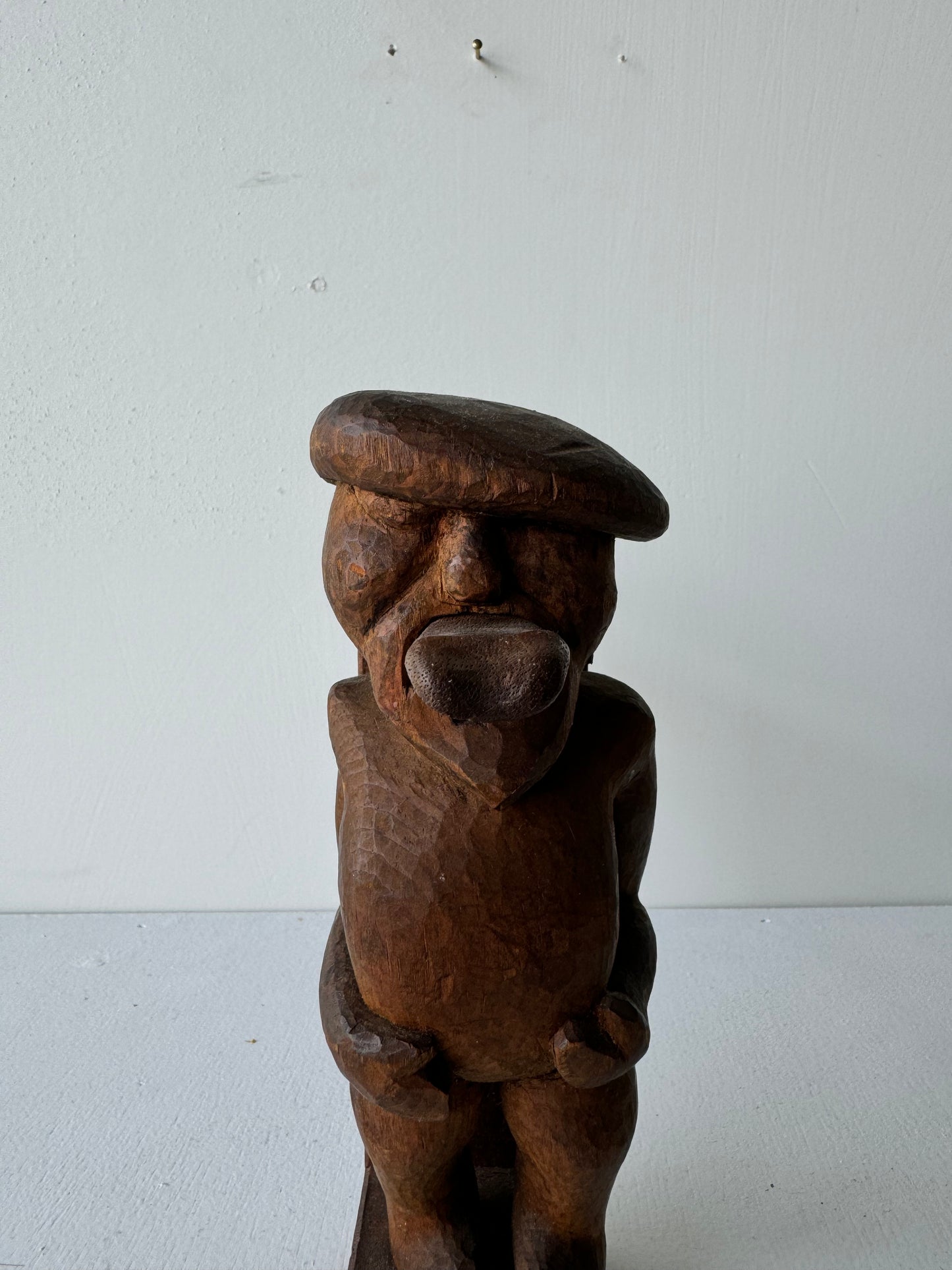 Figural Wooden Door Handle