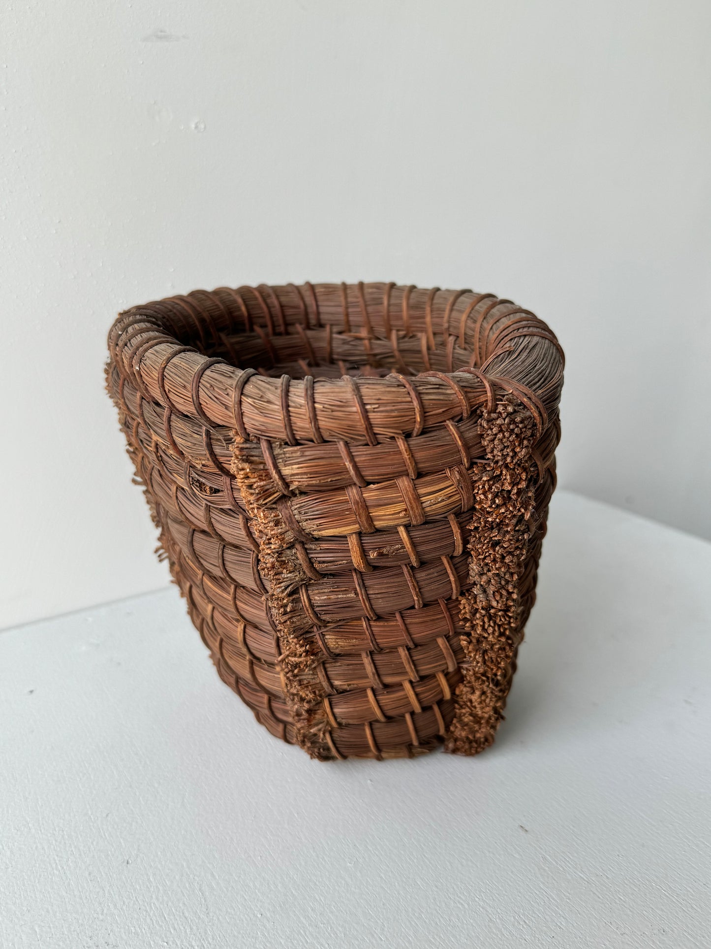 Woven Pine Needle Basket