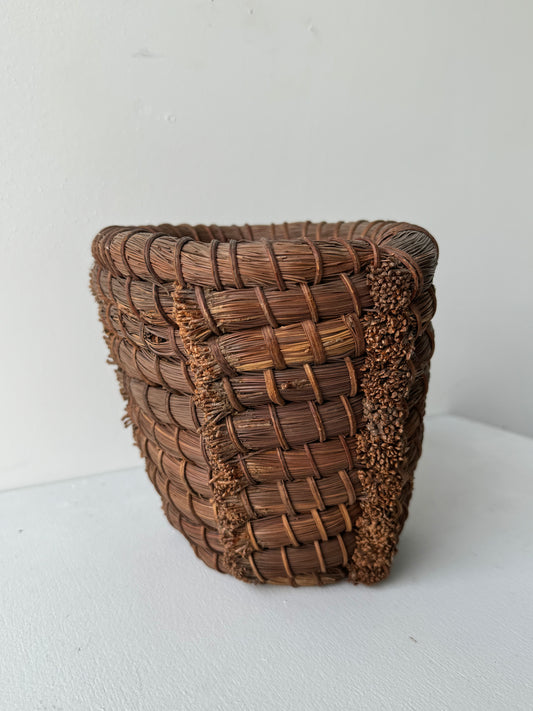 Woven Pine Needle Basket