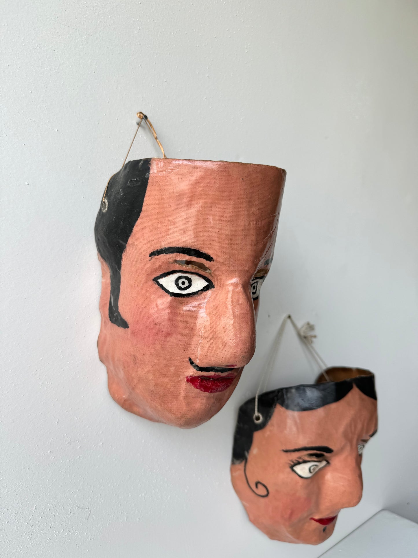 Pair of Painted Masks